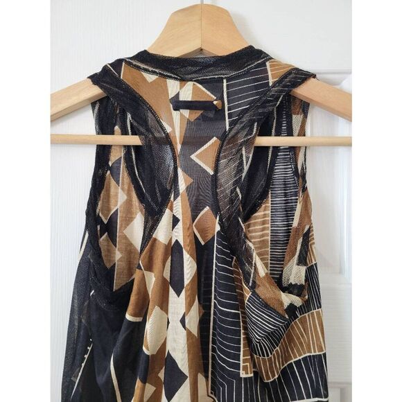 Jean Paul Gautier Vintage Silk Printed Top S - Picture 8 of 12